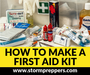 Storm Preppers Ad_ How to Make a 40 Piece First Aid Kit