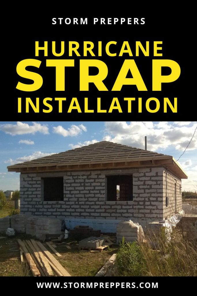 Storm Preppers - Pinterest - Hurricane Strap Installation