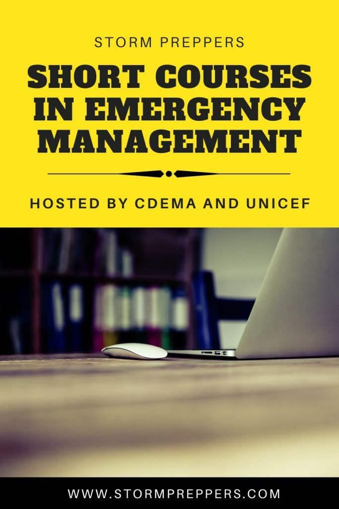 Storm Preppers - Pinterest - Short Courses in Emergency Management Hosted by CDEMA and UNICEF