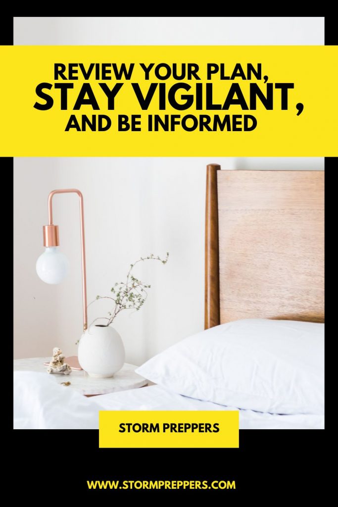 Storm Preppers - Pinterest - Stay Vigilant and Be Informed