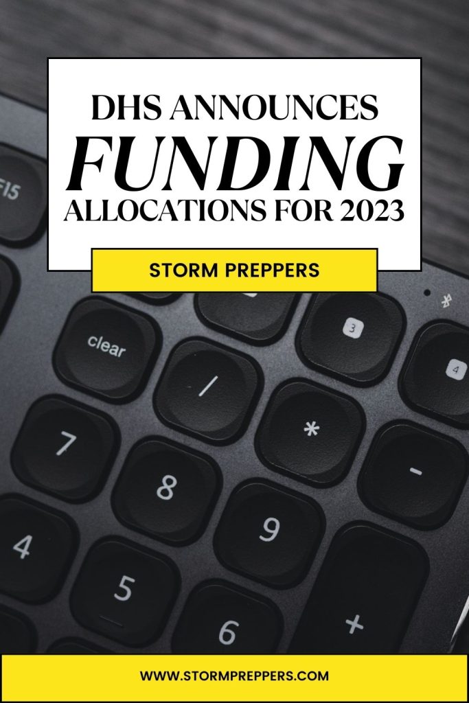 Storm Preppers - Pinterest - DHS Announces Funding Allocations