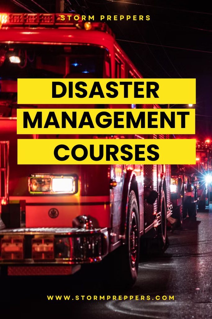 Storm Preppers - Pinterest - Disaster Management Courses