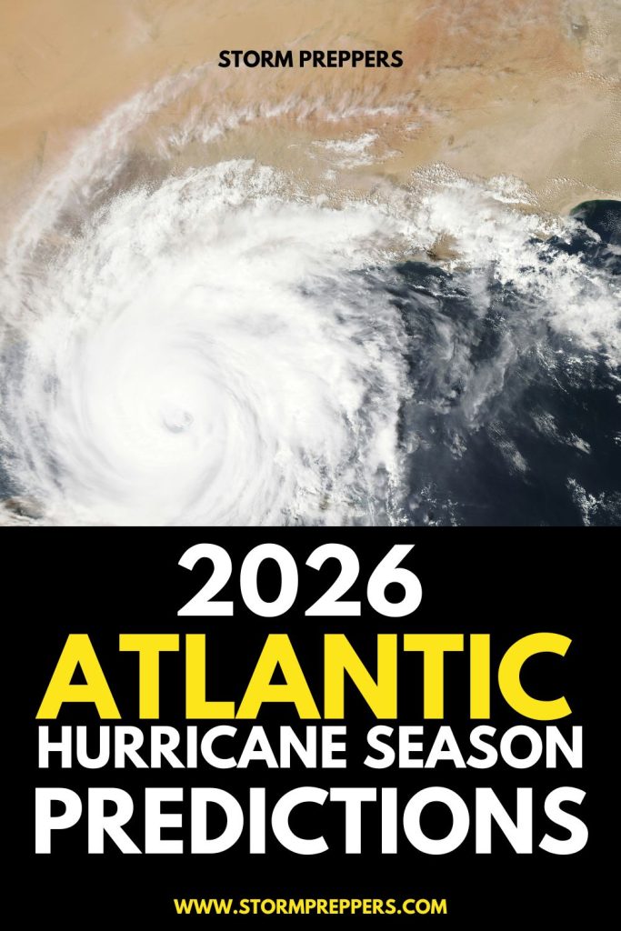 Storm Preppers - Pinterest - 2026 Atlantic Hurricane Season Predictions